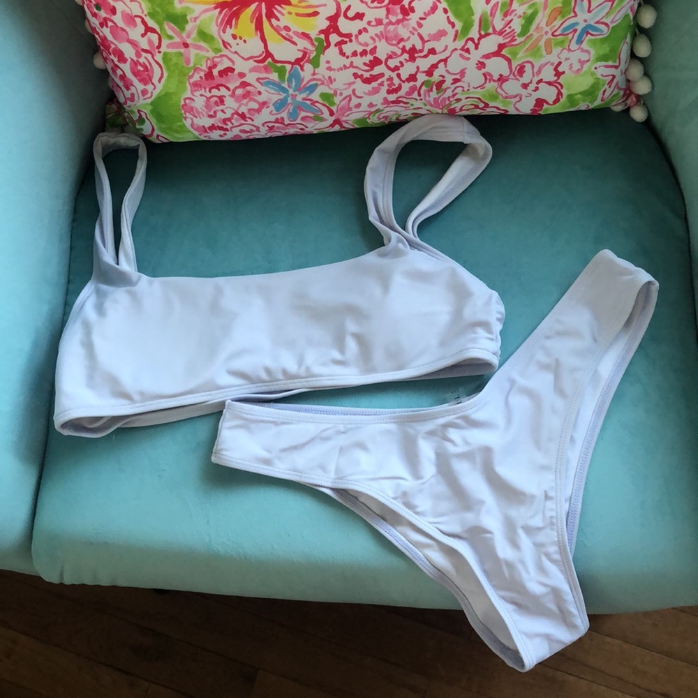 light lavender bikini 👙